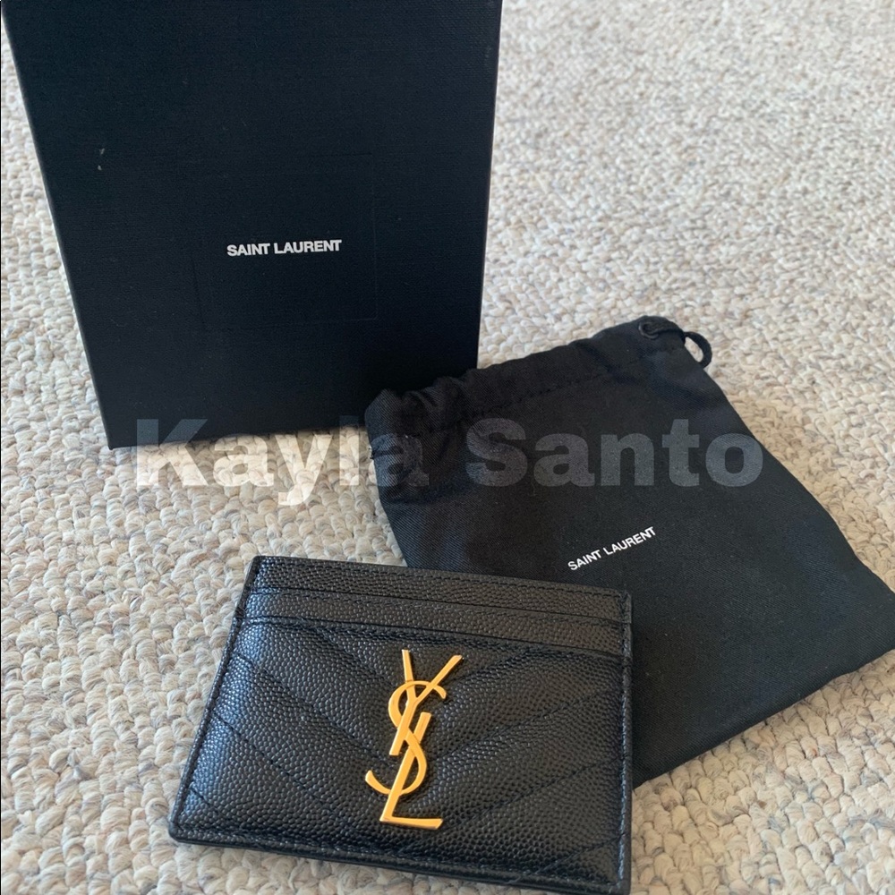 YSL Card Holder